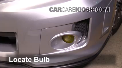 2013 Subaru Impreza WRX 2.5L 4 Cyl. Turbo Wagon Lights Fog Light (replace bulb)